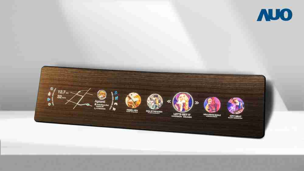 尊龙集团研发全球最高穿透度达80%的AmLED木纹显示器，，，，可于使用时呈现高亮度、、、清晰可见的信息，，并在不使用时回归为单纯的饰板，，节能兼具美观